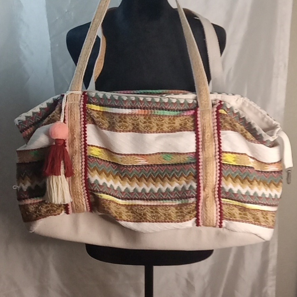 Indian style travel bag diaper bag computer bag